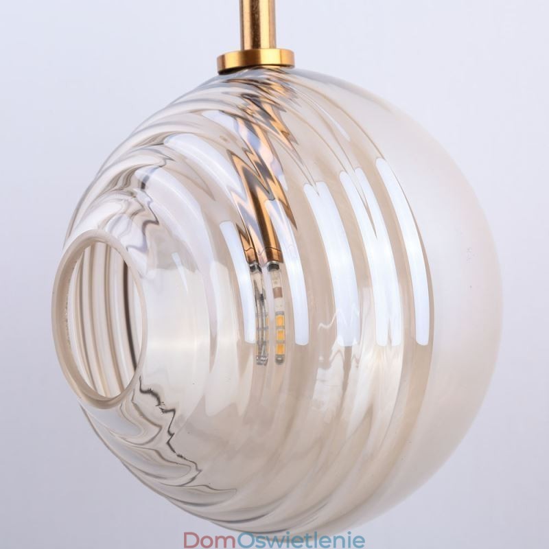 Szklana lampa wisząca Kreatywna dekoracyjna szklana kula Loft