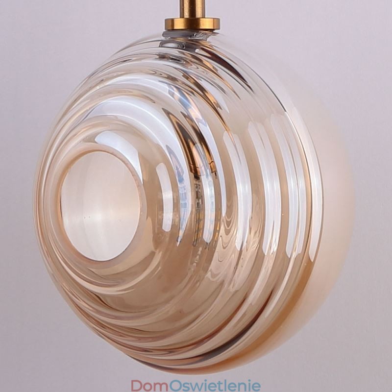 Szklana lampa wisząca Kreatywna dekoracyjna szklana kula Loft