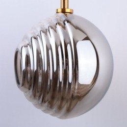 Szklana lampa wisząca Kreatywna dekoracyjna szklana kula Loft