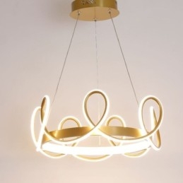 Nowoczesna lampa wisząca Crown Pendant Light Aluminium 1 Light