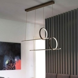 Wisząca lampa minimalistyczna dekoracyjna oprawa świetlna