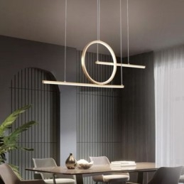 Wisząca lampa minimalistyczna dekoracyjna oprawa świetlna