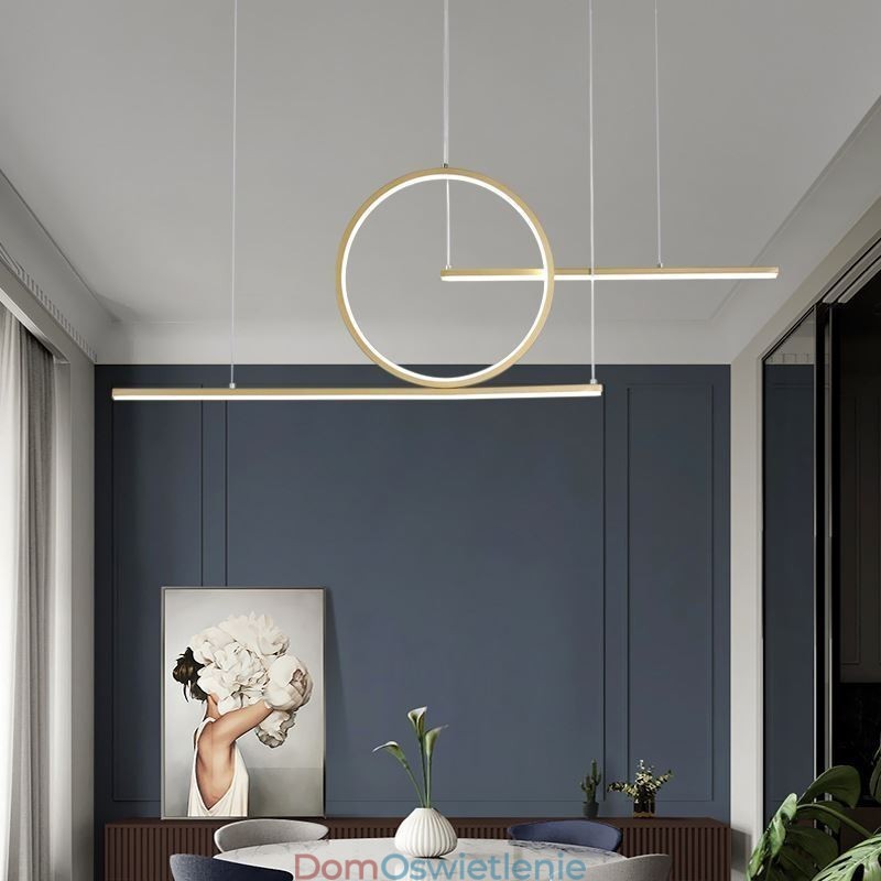 Wisząca lampa minimalistyczna dekoracyjna oprawa świetlna