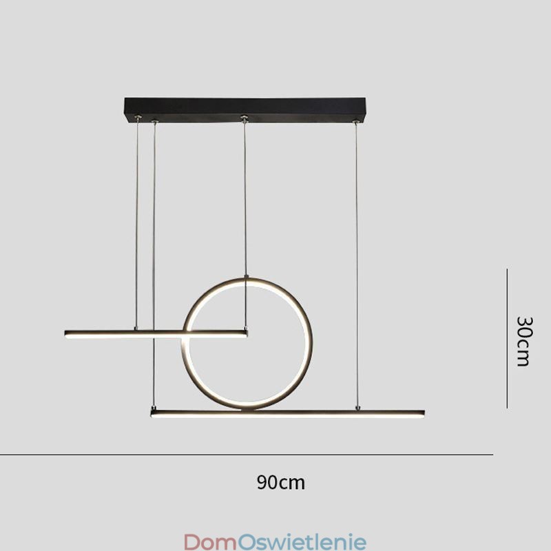 Wisząca lampa minimalistyczna dekoracyjna oprawa świetlna