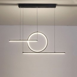 Wisząca lampa minimalistyczna dekoracyjna oprawa świetlna