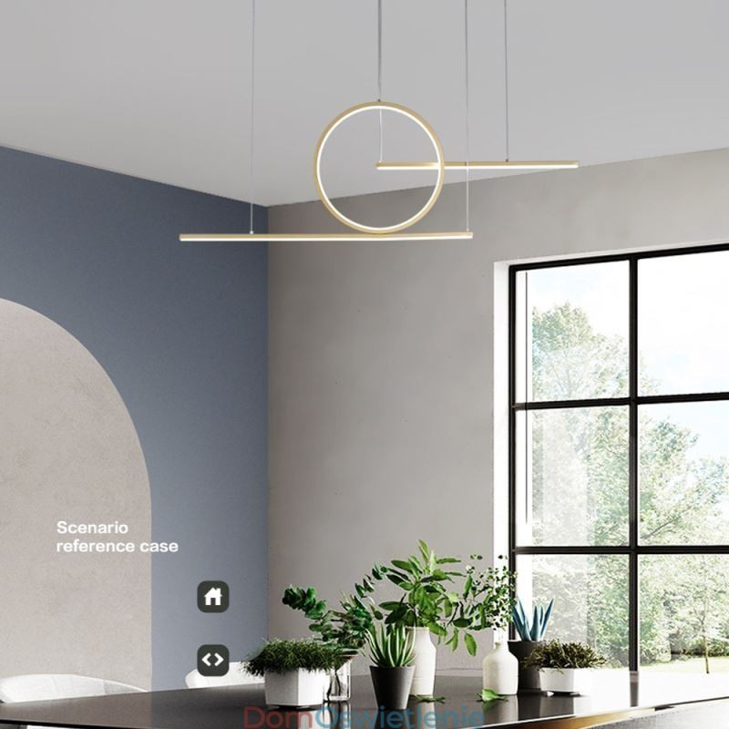 Wisząca lampa minimalistyczna dekoracyjna oprawa świetlna