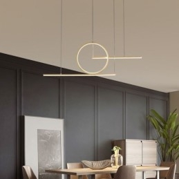 Wisząca lampa minimalistyczna dekoracyjna oprawa świetlna
