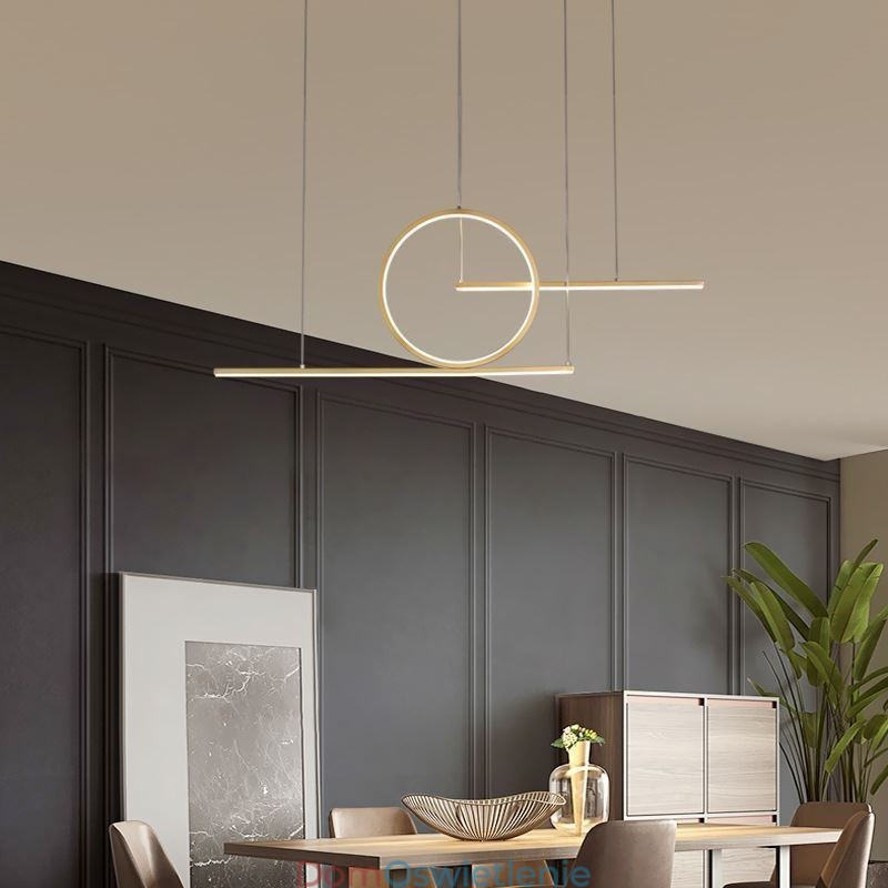 Wisząca lampa minimalistyczna dekoracyjna oprawa świetlna