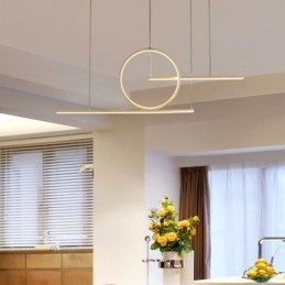 Wisząca lampa minimalistyczna dekoracyjna oprawa świetlna
