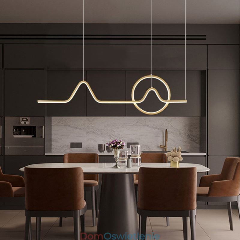 Wisząca lampa minimalistyczna dekoracyjna oprawa świetlna 52W