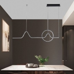 Wisząca lampa minimalistyczna dekoracyjna oprawa świetlna 52W