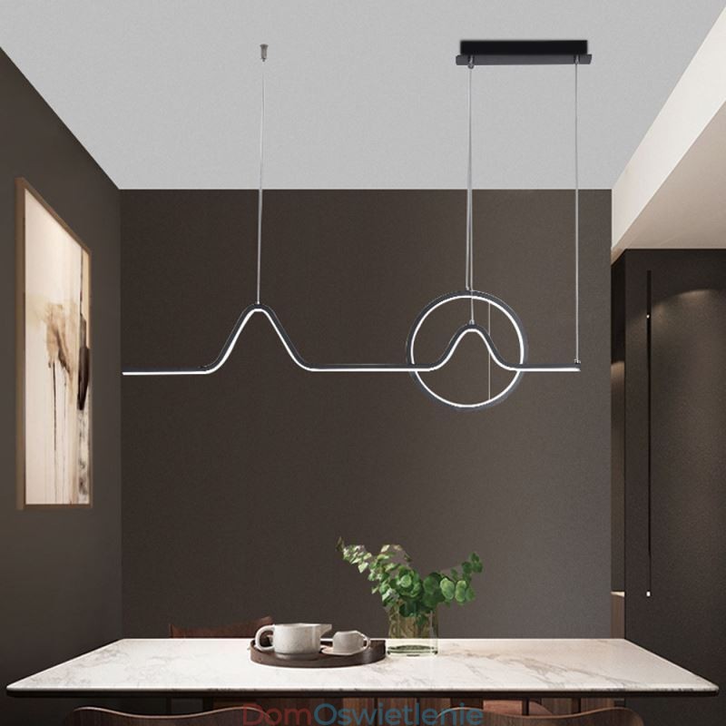 Wisząca lampa minimalistyczna dekoracyjna oprawa świetlna 52W