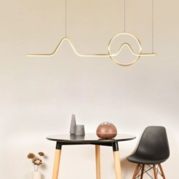 Wisząca lampa minimalistyczna dekoracyjna oprawa świetlna 52W