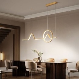 Wisząca lampa minimalistyczna dekoracyjna oprawa świetlna 52W