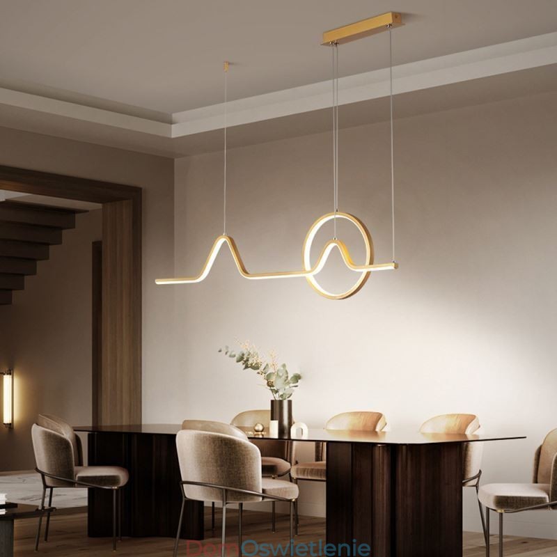 Wisząca lampa minimalistyczna dekoracyjna oprawa świetlna 52W