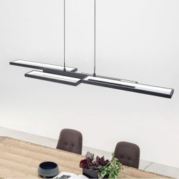 Nowoczesna lampa wisząca pozioma lampa sufitowa