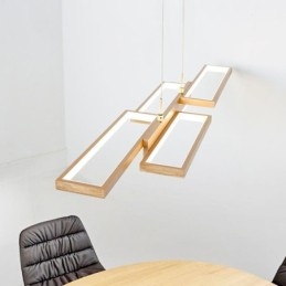 Nowoczesna lampa wisząca pozioma lampa sufitowa