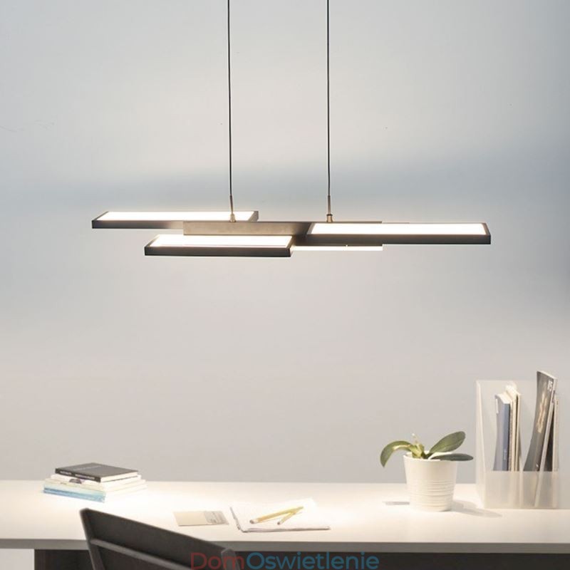 Nowoczesna lampa wisząca pozioma lampa sufitowa