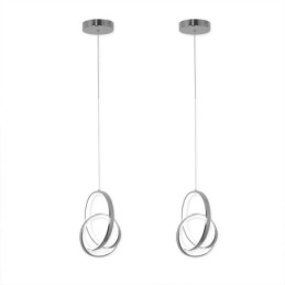 Lampa wisząca nieregularny pierścień sufitowy