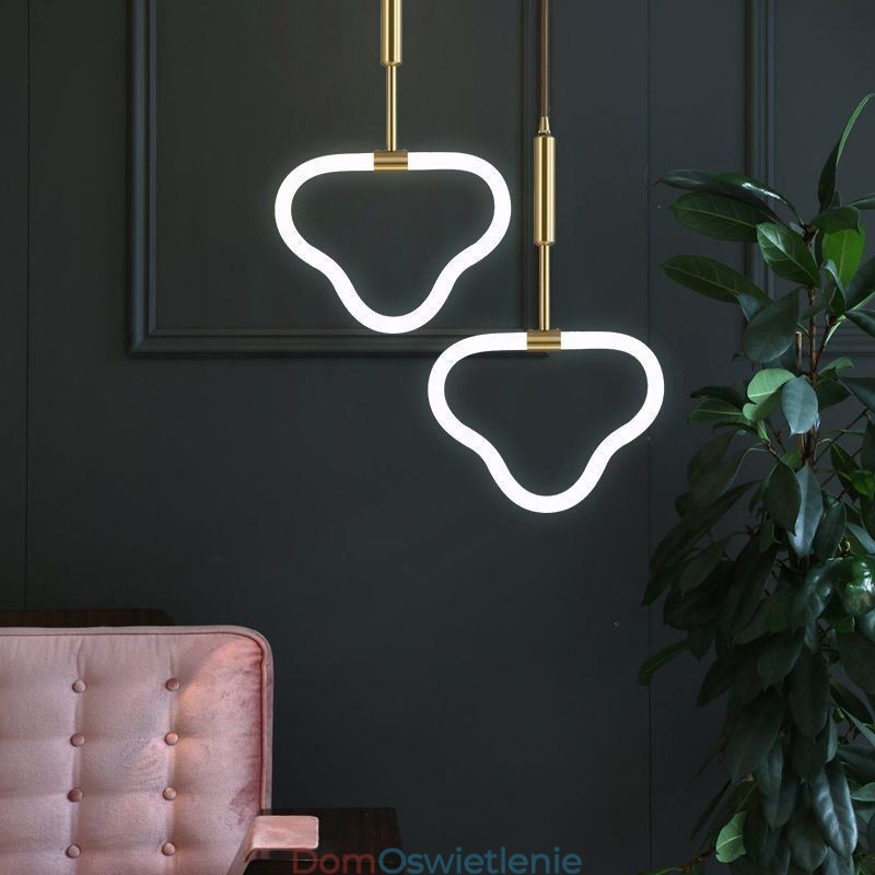 Nowoczesna lampa sufitowa ściemnialna akrylowa lampa sufitowa l
