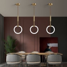 Nowoczesna lampa sufitowa ściemnialna akrylowa lampa sufitowa l
