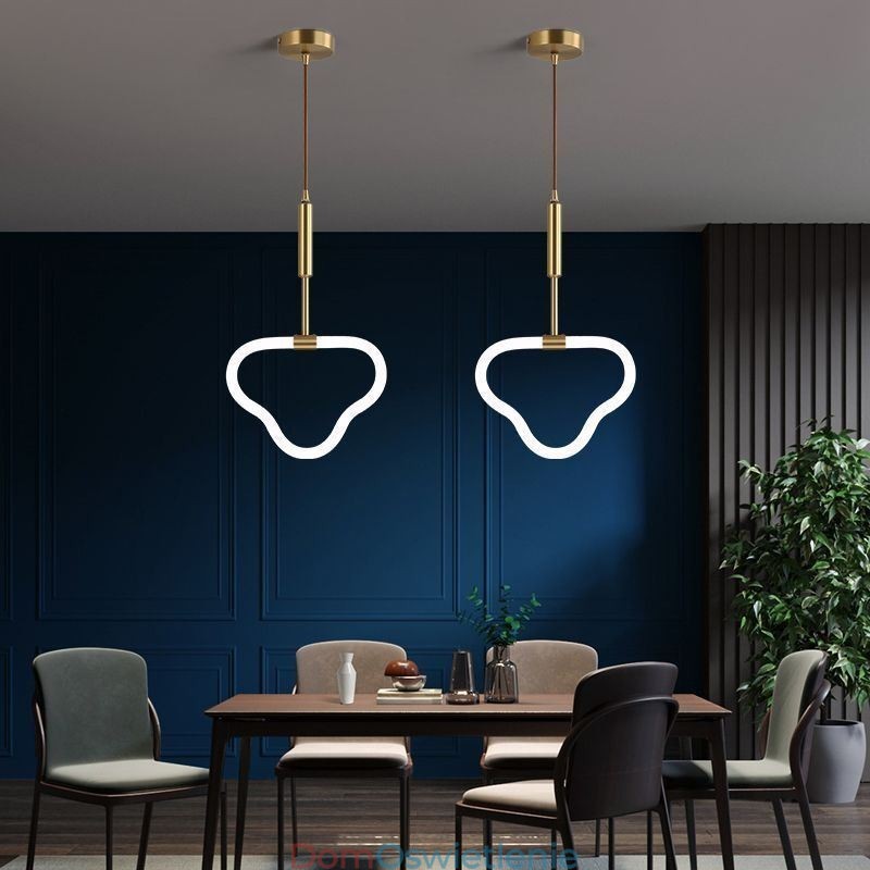 Nowoczesna lampa sufitowa ściemnialna akrylowa lampa sufitowa l