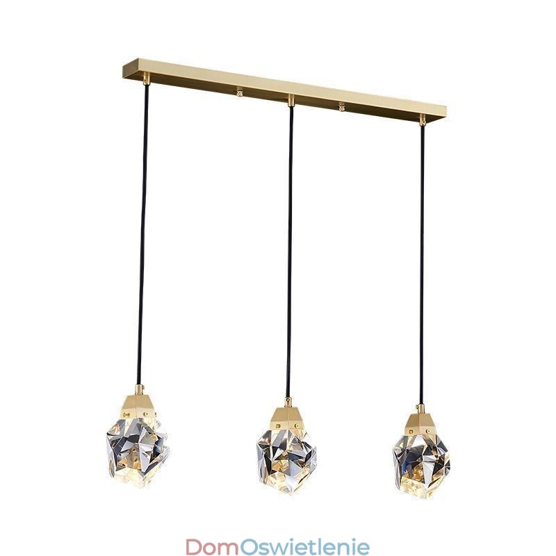 Miniaturowa prosta kryształowa kula wisząca lampa sufitowa