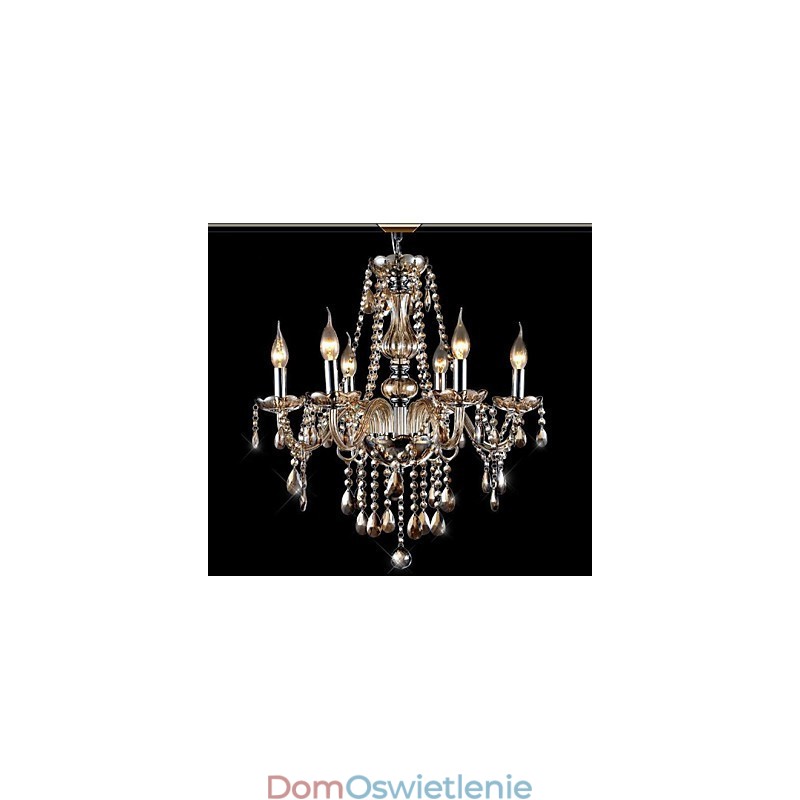 Nowoczesny współczesny tradycyjny klasyczny vintage kryształowy galwanizowany szklany żyrandol