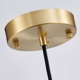 Miniaturowa prosta kryształowa kula wisząca lampa sufitowa