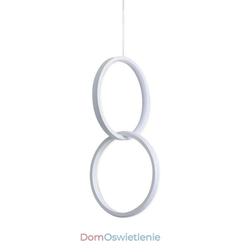 Minimalistyczna lampa wisząca Double Ring