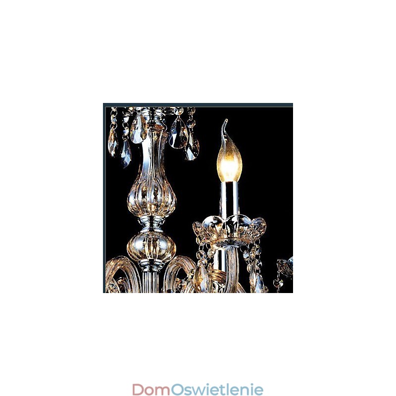 Nowoczesny współczesny tradycyjny klasyczny vintage kryształowy galwanizowany szklany żyrandol