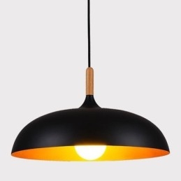 Nowoczesna lampa wisząca Minimalistyczna dekoracyjna lampa czarno-biała
