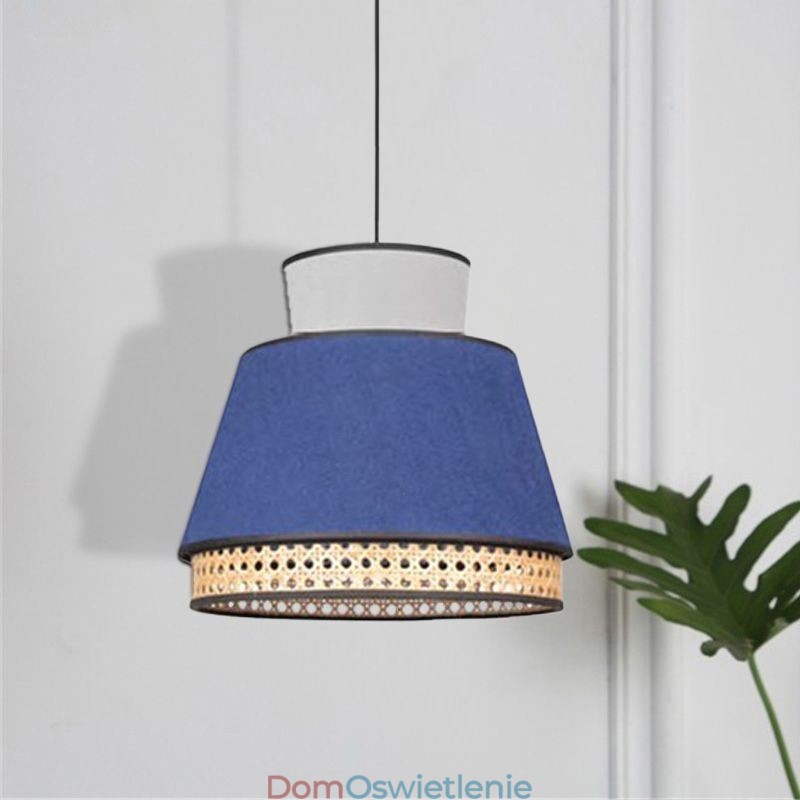 1 Lekka sukienka Lampa wisząca Abażur Bambusowe Oświetlenie