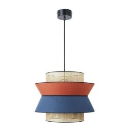 1 Lekka sukienka Lampa wisząca Abażur Bambusowe Oświetlenie