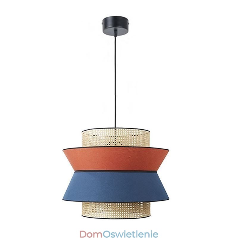 1 Lekka sukienka Lampa wisząca Abażur Bambusowe Oświetlenie