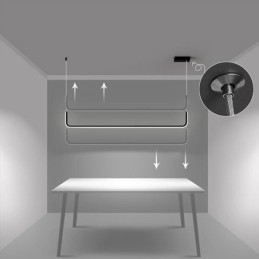 Lampa wisząca Nowoczesna minimalistyczna lampa wisząca