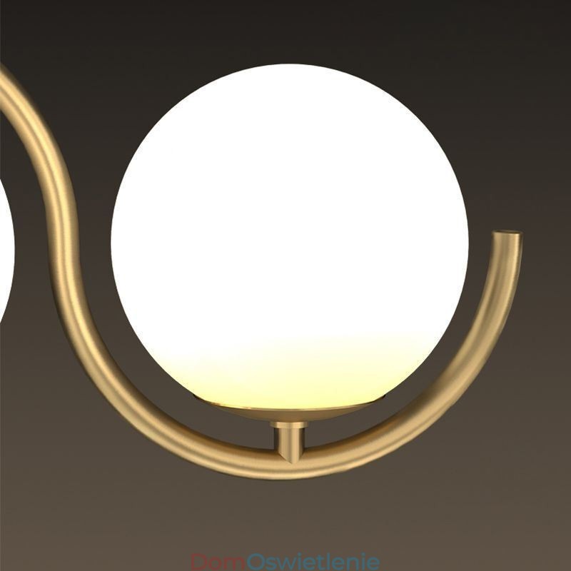 Nowoczesna szklana kula wisząca lampa minimalistyczna