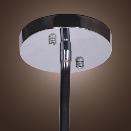 Nowoczesny współczesny kryształowy chromowany metalowy żyrandol