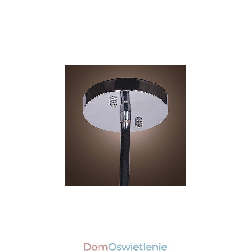 Nowoczesny współczesny kryształowy chromowany metalowy żyrandol