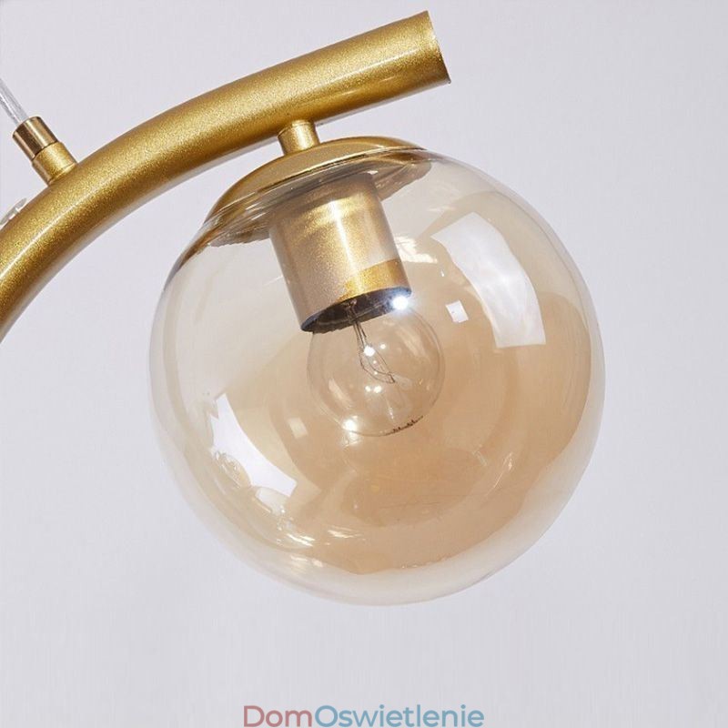 Nowoczesna minimalistyczna lampa wisząca z gałęzi, 4 lampy, dekoracyjna lampa