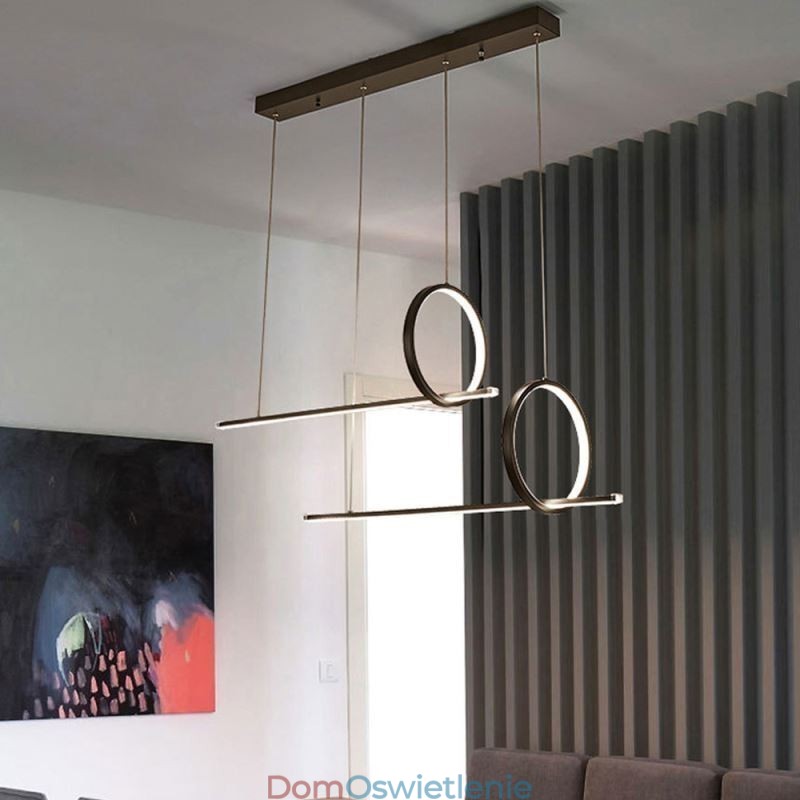 Wisząca lampa minimalistyczna dekoracyjna oprawa świetlna