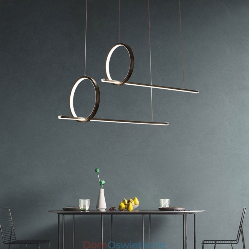 Wisząca lampa minimalistyczna dekoracyjna oprawa świetlna