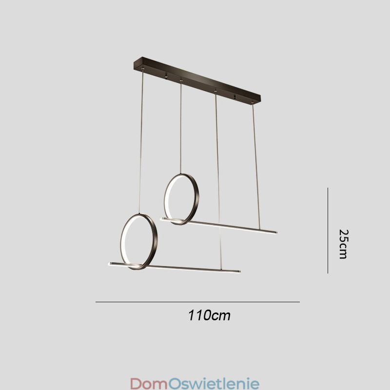 Wisząca lampa minimalistyczna dekoracyjna oprawa świetlna