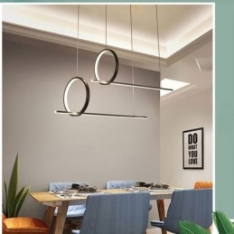 Wisząca lampa minimalistyczna dekoracyjna oprawa świetlna