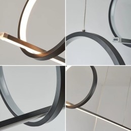 Wisząca lampa minimalistyczna dekoracyjna oprawa świetlna