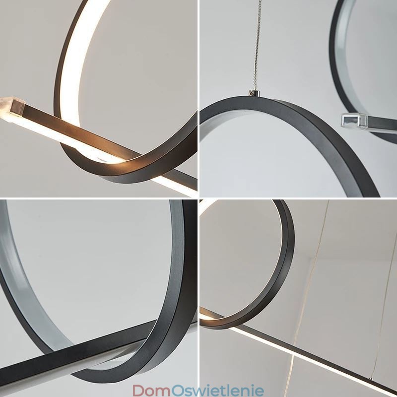 Wisząca lampa minimalistyczna dekoracyjna oprawa świetlna