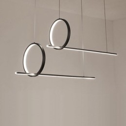 Wisząca lampa minimalistyczna dekoracyjna oprawa świetlna