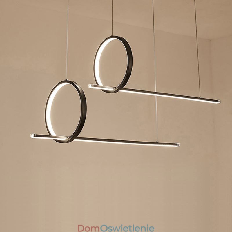 Wisząca lampa minimalistyczna dekoracyjna oprawa świetlna