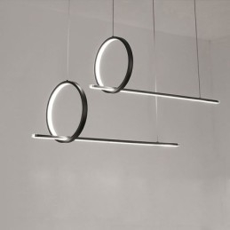 Wisząca lampa minimalistyczna dekoracyjna oprawa świetlna