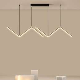 Wisząca lampa minimalistyczna dekoracyjna oprawa świetlna